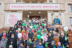 Епископ Городецкий и Ветлужский Августин принял участие в открытии памятника прп. Сергию Радонежскому в столице Казахстана Астане.
