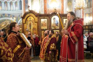 Епископ Городецкий и Ветлужский Парамон сослужил Главе Нижегородской митрополии в Александро-Невском кафедральном соборе Нижнего Новгорода