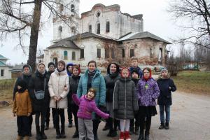 11 ноября братство Зосима и Савватия Соловецких с. Кушнур Шарангского муниципального округа посетили Белбажский Троицкий монастырь