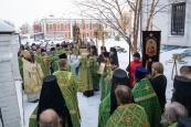 В день памяти святого благоверного великого князя Александра Невского епископ Городецкий и Ветлужский Парамон совершил Божественную литургию в Городецком Феодоровском мужском монастыре