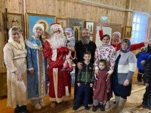 Рождественский праздник в храме п. Керженец