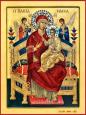 14 марта в Городецкий Феодоровский мужской монастырь прибывает список иконы Пресвятой Богородицы «Всецарица»