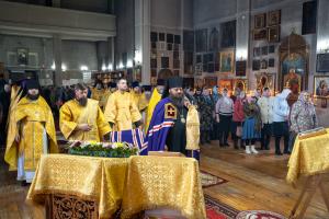 Епископ Городецкий и Ветлужский Парамон совершил Божественную литургию в соборе Воскресения Словущего р.п. Воскресенское