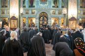 Епископ Городецкий и Ветлужский Парамон совершил вечерню с чином прощения в Городецком Феодоровском мужском монастыре