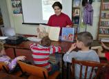 Православный час для дошкольников в Большерудкинской сельской библиотеке