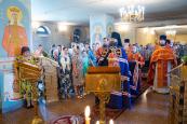 Епископ Городецкий и Ветлужский Парамон совершил Божественную литургию в храме Пресвятой Живоначальной Троицы г. Заволжье