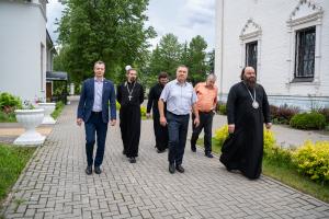 Городецкий Феодоровский мужской монастырь посетил государственный советник Российской Федерации
