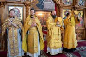 В Неделю 6-ю по Пятидесятнице епископ Городецкий и Ветлужский Парамон совершил Божественную литургию в Городецком Феодоровском мужском монастыре