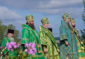 Епископ Городецкий и Ветлужский Парамон сослужил Главе Нижегородской митрополии в селе Бортсурманы Пильнинского муниципального округа Нижегородской области (Лысковская епархия)