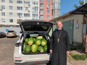 Визит благочинного Уренского округа в военный госпиталь Нижнего Новгорода