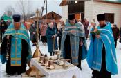 в День памяти Казанской иконы Божией Матери на Богородском приходе Варнавинского благочиния были совершены освящение и установка купола и колоколов на новую колокольню