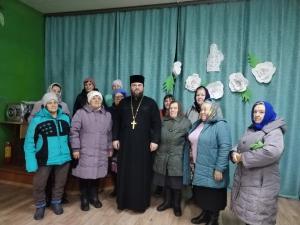 В Доме культуры села Гари прошла встреча жителей с благочинным Сокольского округа