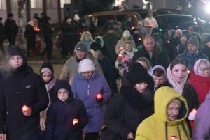 В день окончания земного пути святого Александра Невского в г. Городце прошло традиционное торжественное шествие «Александр Невский. Помним. Верим. Чтим»