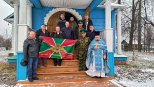 Молебен для ветеранов-пограничников в Воскресенском благочинии