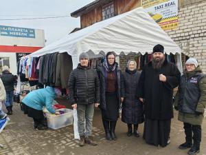 Епископ Городецкий и Ветлужский Парамон посетил благотворительную ярмарку в г. Ветлуга