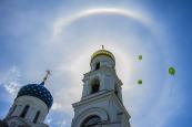 Архиерейское Богослужение в день Пресвятой Троицы в городе Заволжье.