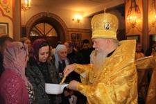 Епископ Городецкий и Ветлужский Августин совершил Божественную литургию и водосвятный молебен