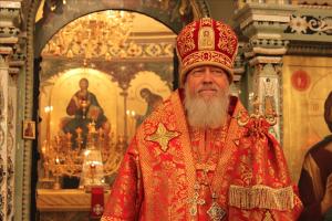 Епископ Городецкий и Ветлужский Августин совершил Божественную Литургию и молебен на гражданский Новый Год