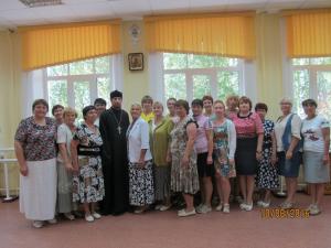 Группа учителей православных дисциплин Шарангского района посетила Семеновскую православную гимназию.