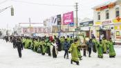 Крестный ход в день памяти Александра Невского в Городце (Фото)