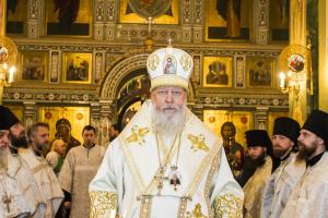 Епископ Августин совершил Божественную литургию  в день памяти преподобного Серафима Саровского