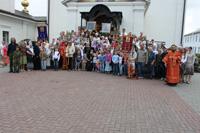 17 июля 2013 года войдет в историю Городецкой епархии как день, в который начался первый Крестный ход по маршруту Городец-Дивеево