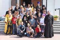С 12 по 17 июля в Городецком Феодоровском мужском монастыре пребывали дети из детского дома № 1 г. Нижний Новгород