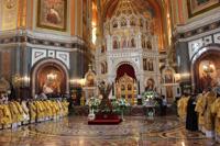 Торжества посвященные 1025-летию Руси в Храме Христа Спасителя