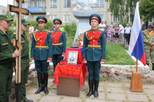 В Ковернинском районе состоялась церемония перезахоронения Страхова Логина Лаврентьевича, погибшего в годы Великой Отечественной войны