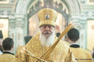 Епископ Августин совершил воскресную Божественную литургию в Феодоровском соборе Городца