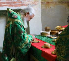 Епископ Августин принял участие в торжествах, приуроченных ко дню памяти основателя Свято-Троицкого Макарьевского Желтоводского монастыря