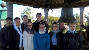 Ученики Семеновской православной гимназии совершили паломниче-скую поездку в село Троицкое