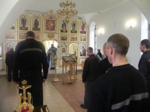 В день памяти апостола и евангелиста Иоанна Богослова в ИК-7 прошла Божественная литургия