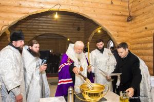 Епископ Августин совершил Чин основания храма в селе Строчково Городецкого района