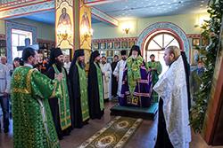 Епископ Гороедецкий совершил всенощное бдение и Божественную литургию в память святого благоверного великого князя Александра Невского.