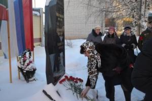 В поселке Воскресенское отметили День памяти погибших в локальных вооруженных конфликтах