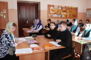 Заседание окружного методического объединения учителей математики в Семеновской православной гимназии