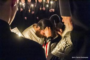 Епископ Августин совершил монашеский постриг в Городецком Феодоровском мужском монастыре