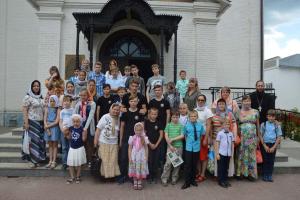 Городецкий Феодоровский мужской монастырь посетили участники летней смены «Ковчег»