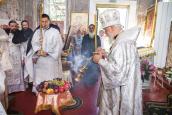 Архиерейское Богослужение в день престольного праздника в селе Пелегово Сокольского благочиния