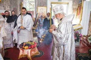 Архиерейское Богослужение в день престольного праздника в селе Пелегово Сокольского благочиния