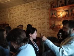 Встреча священника с осужденными женской колонии-поселения в поселке Сухобезводное Семеновского благочиния