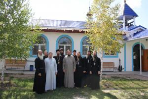 Братия Городецкого Феодоровского мужского монастыря посетили святыни города Симферополя