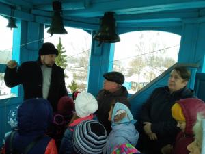 Воспитанники приходской воскресной школы поселка Сухобезводное побывали в гостях в селе СветлоеСеменовского благочиния