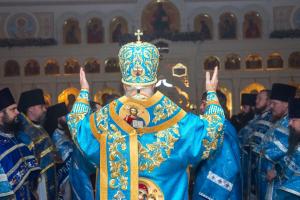 Епископ Городецкий и Ветлужский Августин cовершил Божественную литургию в Cвято-Введенском храме деревни Белбаж