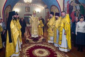 Епископ Городецкий и Ветлужский Августин совершил Божественную литургию в храме Архистратига Михаила г.Городца