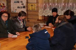 В Варнавинском православном центре «Вера» проходят встречи со священником