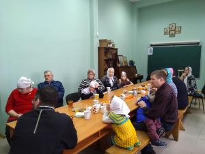 В воскресной школе поселка Ковернино проходят тематические встречи