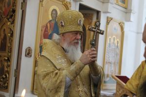 Епископ Городецкий и Ветлужский Августин совершил Божественную литургию в городе Урень
