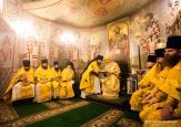 Епископ Городецкий и Ветлужский Августин совершил Божественную литургию в Городецком Феодоровском мужском монастыре
